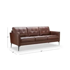 Tangelo Leather Sofa Brown - Abbyson Living 9 Tangelo Leather Sofa Brown - Abbyson Living -HOMCOM Shop GUEST 00f5f88b a188 41f0 b0d2 a020ed1e5a7e