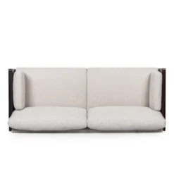 Sofia Mid-Century Modern Upholstered 3 Seater Sofa - Christopher Knight Home -HOMCOM Shop GUEST 014dd579 bc6f 4960 9300 24b37938c5b5