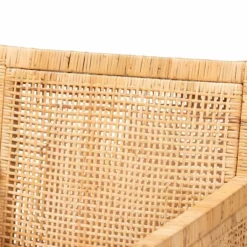 Karis Wood And Rattan Armchair Natural/White - Bali & Pari -HOMCOM Shop GUEST 039b915b 702b 4fc4 9e6d e6e400036a3a
