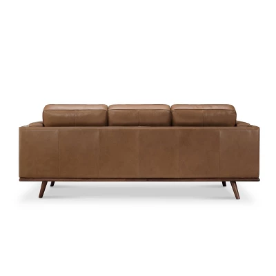Taverly Leather Sofa - Abbyson Living 3 Taverly Leather Sofa - Abbyson Living - Image 2