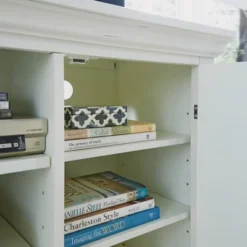 Dover TV Stand For TVs Up To 56" Off White - Home Styles -HOMCOM Shop GUEST 04684bac f6bf 414a 9a5e f3fe698b2936