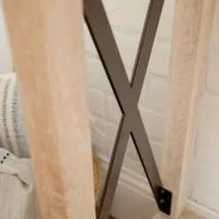 Sophie Rustic Industrial X Frame Entry Table - Saracina Home -HOMCOM Shop GUEST 0491431f 0636 4156 87d7 eb3103418ae1