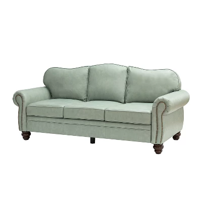 Gracia 81" Transitional Wide Sofa With Removable Cushions And Nailhead Trim For Living Room And Bedroom | ARTFUL LIVING DESIGN 15 Gracia 81" Transitional Wide Sofa With Removable Cushions And Nailhead Trim For Living Room And Bedroom | ARTFUL LIVING DESIGN - Image 13