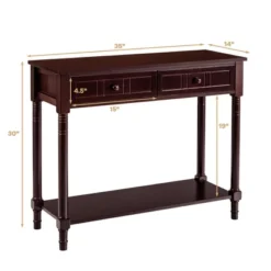 Costway Console Table Drawers Bottom Shelf Accent Sofa Entryway Hall Espresso 12 Costway Console Table Drawers Bottom Shelf Accent Sofa Entryway Hall Espresso -HOMCOM Shop GUEST 07ca8c59 cd08 4f51 b14b f3a1f56d19f8