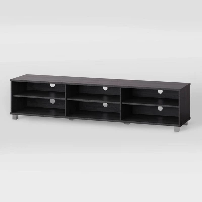 Hollywood TV Stand For TVs Up To 85" Wood Grain - CorLiving 7 Hollywood TV Stand For TVs Up To 85" Wood Grain - CorLiving - Image 5