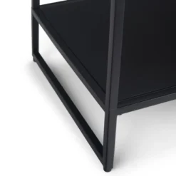 47" Morton Tray Top Console Table Black - WyndenHall -HOMCOM Shop GUEST 09f071c9 c381 4f9c a283 b95279631519