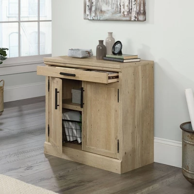 2 Door Aspen Post Library Cabinet Prime Oak - Sauder 4 2 Door Aspen Post Library Cabinet Prime Oak - Sauder - Image 2