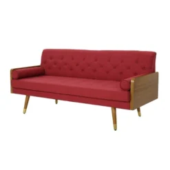 Jalon Mid Century Modern Sofa - Christopher Knight Home -HOMCOM Shop GUEST 0aab4e3d c626 4e75 8e74 bbdc1ac43365