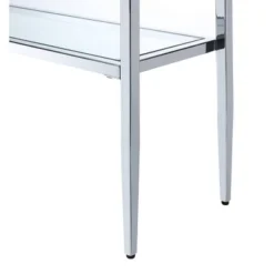 Nadia Chrome Console Table Chrome - Breighton Home -HOMCOM Shop GUEST 0bf55816 ced3 48ae b079 241851aab840