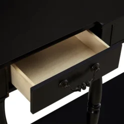 Spencer Spindle Console Table Black Crackle - Powell Company -HOMCOM Shop GUEST 0e1a29bf 5279 4714 8f41 ce7eb2ae8b04