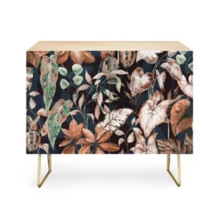 Marta Barragan Camarasa Lush Vintage Dark Jungle Credenza - Deny Designs -HOMCOM Shop GUEST 0f0483de e9cd 425e bca3 abda8f93f342