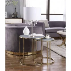 Olivia Side Table - Chic Home Design -HOMCOM Shop GUEST 108202ae 8924 43e3 9dc3 f97d8365a5e3