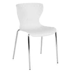 Flash Furniture Lowell Contemporary Design Plastic Stack Chair -HOMCOM Shop GUEST 1114336e d91a 47bb b651 1a310660804c