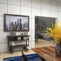 Industrial Metal Console Table Dark Black - Olivia & May 39 Industrial Metal Console Table Dark Black - Olivia & May -HOMCOM Shop GUEST 12a50cd4 701b 40c7 9da4 0db2ec248f46