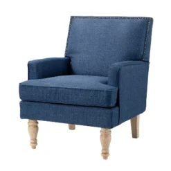 Asiab Wooden Upholstered Armchair | Karat Home -HOMCOM Shop GUEST 12ae37df 3797 40f6 ba3e a62e4c0dfd48