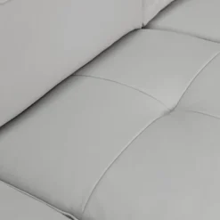 87" Bergen Genuine Leather Square Arm Sofa - Armen Living -HOMCOM Shop GUEST 12b68ff7 16eb 45ef 9124 f7be3fb96c62