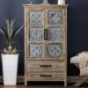 LuxenHome Farmhouse Wood And Metal 2-Drawer 2-Door Storage Cabinet. 1 LuxenHome Farmhouse Wood And Metal 2-Drawer 2-Door Storage Cabinet. -HOMCOM Shop GUEST 12cfe09a a028 4753 8286 5fb18e90cd5f