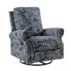Pablo Traditional-normal Manual Swivel Glider Recliner With Nailhead Trims For Living Room | KARAT HOME -HOMCOM Shop GUEST 13074d18 6705 469b b14f a365a46d28bd