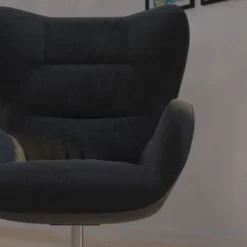 Merrick Lane Ergonomic High-Back Lounge Chair 360° Swivel Accent Chair Side Chair With 4 Star Alloy Base 27 Merrick Lane Ergonomic High-Back Lounge Chair 360° Swivel Accent Chair Side Chair With 4 Star Alloy Base -HOMCOM Shop GUEST 132e3e77 98aa 4db8 8020 4fbefeb206a0