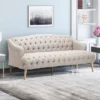 Adelia Contemporary Tufted Sofa Beige - Christopher Knight Home -HOMCOM Shop GUEST 16344ac1 ec77 48ed 8d1d 7a27cd4a04fa