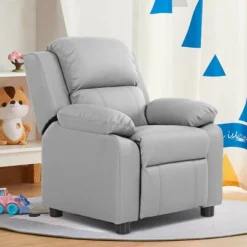 Costway Kids Sofa Deluxe Padded Armchair Recliner Headrest W/ Storage Arms 10 Costway Kids Sofa Deluxe Padded Armchair Recliner Headrest W/ Storage Arms -HOMCOM Shop GUEST 166ce6d6 1e11 4ad2 bf45 774320c72a56