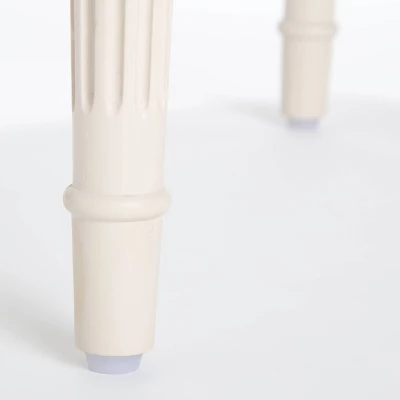 Amos Side Table With Drawer Cream/Gray - ClickDecor 7 Amos Side Table With Drawer Cream/Gray - ClickDecor - Image 5