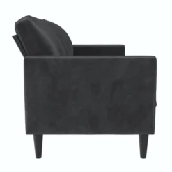 Winston Sofa With Pocket Coils Dark Gray Velvet - Mr. Kate -HOMCOM Shop GUEST 180cd92e 0827 4c92 8aed 7687ce6bc286