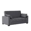 Andrea Convertible Futon Sofa Bed - Serta -HOMCOM Shop GUEST 1898bce0 ccca 4390 84fc 5b777313dedf