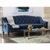 Fawne Camelback Sofa Blue - Furniture Of America -HOMCOM Shop GUEST 1a35d5c2 7740 407c 8257 c3d216f263f1
