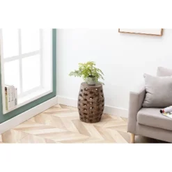 18" Hampton Side Table Weathered - Boraam 23 18" Hampton Side Table Weathered - Boraam -HOMCOM Shop GUEST 1bbd687a 535c 437f b743 ae09881508c3