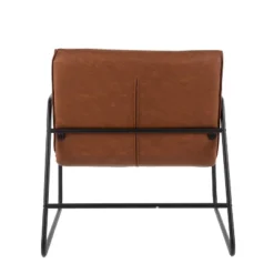 Casper Armchair Leather/Steel Black/Camel Brown - LumiSource 12 Casper Armchair Leather/Steel Black/Camel Brown - LumiSource -HOMCOM Shop GUEST 1d0f7f1f e7e5 4b4b 9415 9210d9bb564a