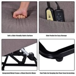 Costway Electric Power Lift Massage Chair Recliner Sofa Fabric Padded Seat Home Beige 18 Costway Electric Power Lift Massage Chair Recliner Sofa Fabric Padded Seat Home Beige -HOMCOM Shop GUEST 1dd09f13 f2a1 42e9 ab27 d4b0609c2bf3