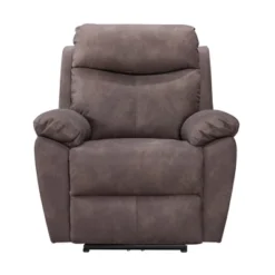 FC Design Modern Power Recliner Chair With USB Charging Port And Pillow Top Arms Palomino Fabric Single Seat Reclining Sofa -HOMCOM Shop GUEST 1de00c3f 787b 43c4 81bf 01eacc66db77