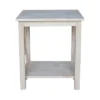 Hampton End Table - International Concepts -HOMCOM Shop GUEST 1de8cfef f3f5 4180 9404 6a127ad665b3