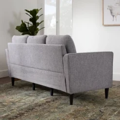 Clara Upholstered Curved Arm Sofa - Brookside Home -HOMCOM Shop GUEST 1e057461 4c60 487e 8fe8 a00de42471ff