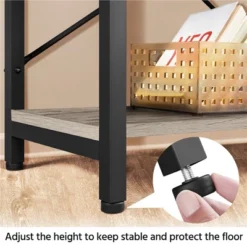 Yaheetech 3 Tiers Wood Console Table Industrial Sofa Table 14 Yaheetech 3 Tiers Wood Console Table Industrial Sofa Table -HOMCOM Shop GUEST 2019859f 7952 46c5 9340 a9576e1901d1