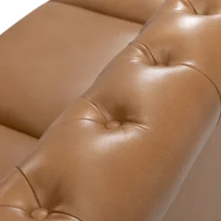 Pablo 81.5" Wide 81.5" Wide Chesterfield Tufted Genuine Wing Back Leather Sofa For Living Room-A+B | ARTFUL LIVING DESIGN -HOMCOM Shop GUEST 20312821 422e 44d2 941e 515e1511422e