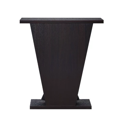 Nebra 3 Shelf Console Table Espresso - HOMES: Inside + Out 5 Nebra 3 Shelf Console Table Espresso - HOMES: Inside + Out - Image 3