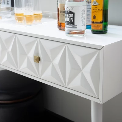 Geo Console White - Linon 14 Geo Console White - Linon - Image 12