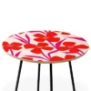 Maritza Lisa Floral Pattern Side Table - Deny Designs -HOMCOM Shop GUEST 2348faa0 5e75 4110 99e0 4c51025637f0