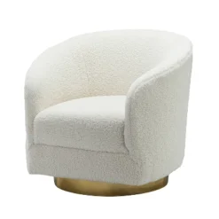 Pierfranco Wooden Upholstered Accent Barrel Chair Swivel Barrel Chair With Metal Base | ARTFUL LIVING DESIGN 22 Pierfranco Wooden Upholstered Accent Barrel Chair Swivel Barrel Chair With Metal Base | ARTFUL LIVING DESIGN -HOMCOM Shop GUEST 238ce604 1aa2 496b 82a8 472f57435cfb