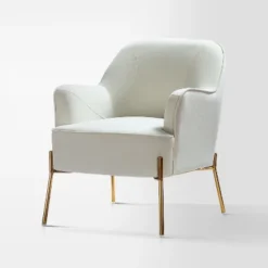 Odo Upholstered Accent Chair Velvet Comfy Living Room Arm Chair | Karat Home -HOMCOM Shop GUEST 2404619e 0044 4f1d a05f ab45f349af75