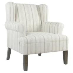 Emerson Rolled Arm Accent Chair - Homepop -HOMCOM Shop GUEST 2666225c 566d 425d 9236 83f15a159387
