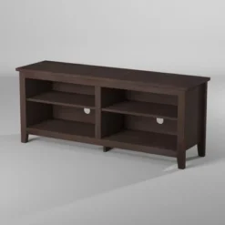 Transitional 4 Cubby Wood Open Storage TV Stand For TVs Up To 65"- Saracina Home 24 Transitional 4 Cubby Wood Open Storage TV Stand For TVs Up To 65"- Saracina Home -HOMCOM Shop GUEST 26e980c1 ccaf 4dd9 90f1 a41ebb526357