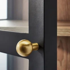 30" Crystal Cove Glass Cabinet Black - Threshold™ Designed With Studio McGee -HOMCOM Shop GUEST 26fa73ea e496 41cb a096 0f669cdcbb99