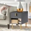 Tabaria Contemporary End Table With Drawer - Lifestorey 1 Tabaria Contemporary End Table With Drawer - Lifestorey -HOMCOM Shop GUEST 295eaa90 f217 4000 9832 b736efa9c05b