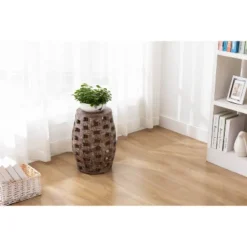 18" Hampton Side Table Weathered - Boraam 21 18" Hampton Side Table Weathered - Boraam -HOMCOM Shop GUEST 29722b78 583c 4749 ab0a 269033268583