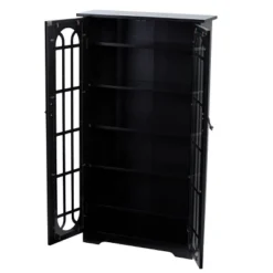 Monsaro Media Cabinet Black - Aiden Lane -HOMCOM Shop GUEST 29a2a41a d943 43a1 9455 336c2b7d53a9