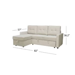 Kyle Storage Sofa Bed Reversible Sectional - Abbyson Living -HOMCOM Shop GUEST 29e376fb 83ff 4aad a7d0 6b7c274bca1d