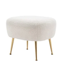 Modern Accent Chair, Teddy Short Plush Particle Velvet Armchair With Ottoman-ModernLuxe 18 Modern Accent Chair, Teddy Short Plush Particle Velvet Armchair With Ottoman-ModernLuxe -HOMCOM Shop GUEST 2a03c85d f519 449b 97f6 b8623701cdbb